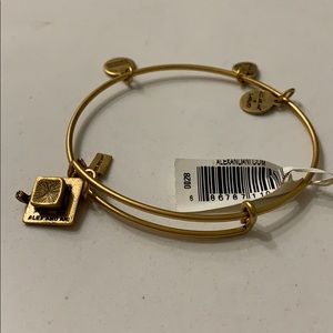 Alex and Ani bracelet with graduation cap